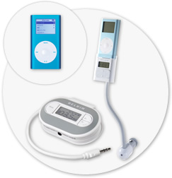 TuneBase for iPod mini　/　TuneCast II Mobile FM Transmitter 